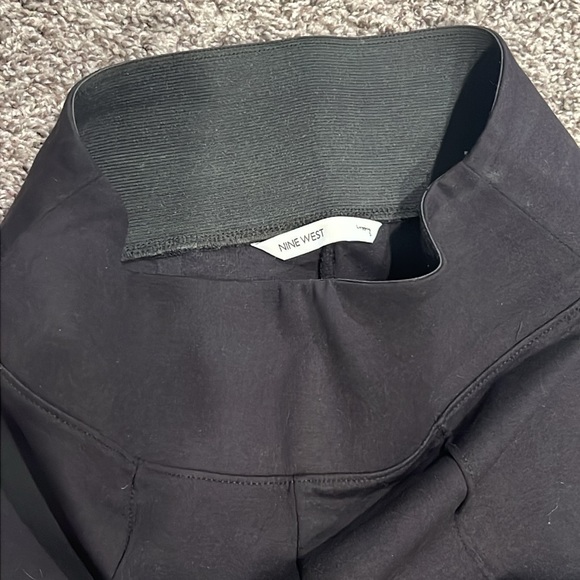 Ponte Pant Legging Nine West Black, Size Small - Picture 3 of 7